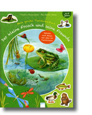 Tierstickerbuch - Der kleine Frosch und seine Freunde
